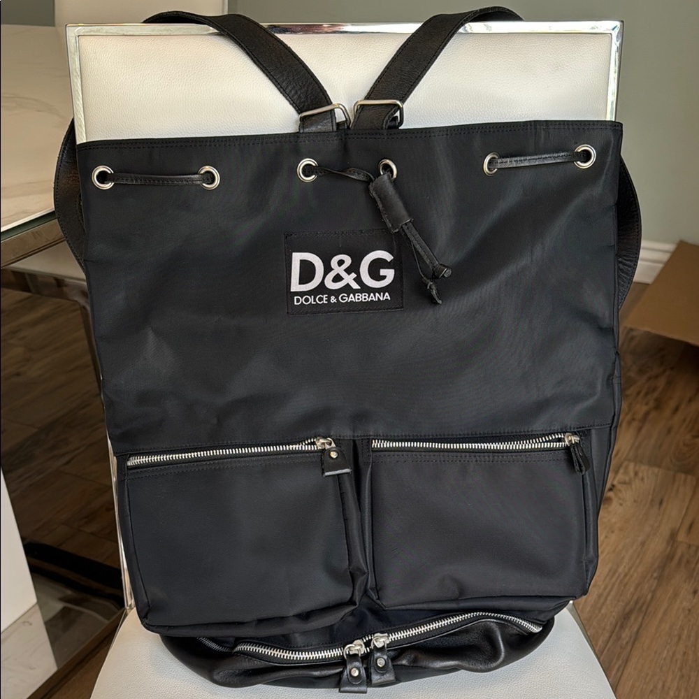 Dolce & Gabbana Black Unisex Backpack